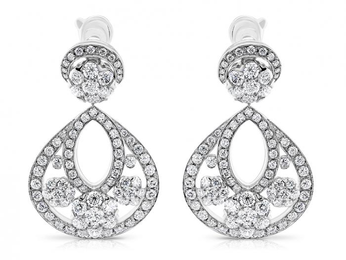 Van Cleef and Arpels Snowflake Earrings