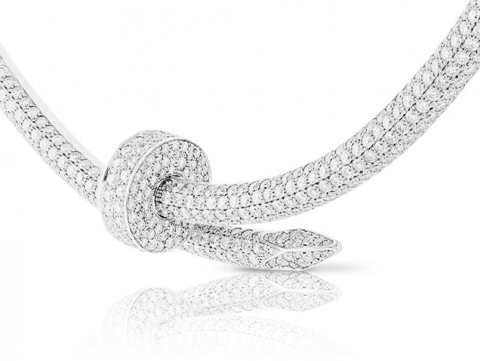 Cartier Juste Un Clou Diamond Necklace - Image 2