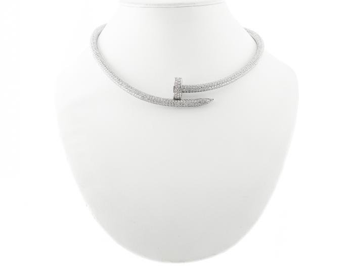 Cartier Juste Un Clou Diamond Necklace - Image 4