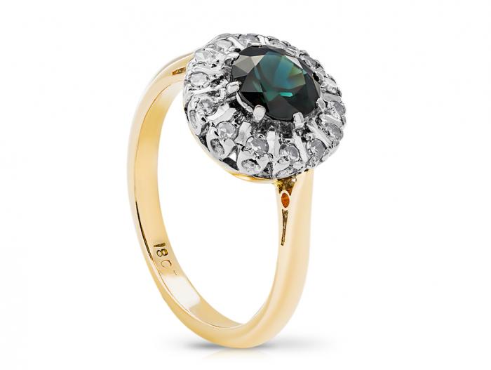 Sapphire & Diamond Ring - Image 2