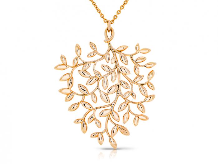 Tiffany & Co Olive Leaf Pendant 