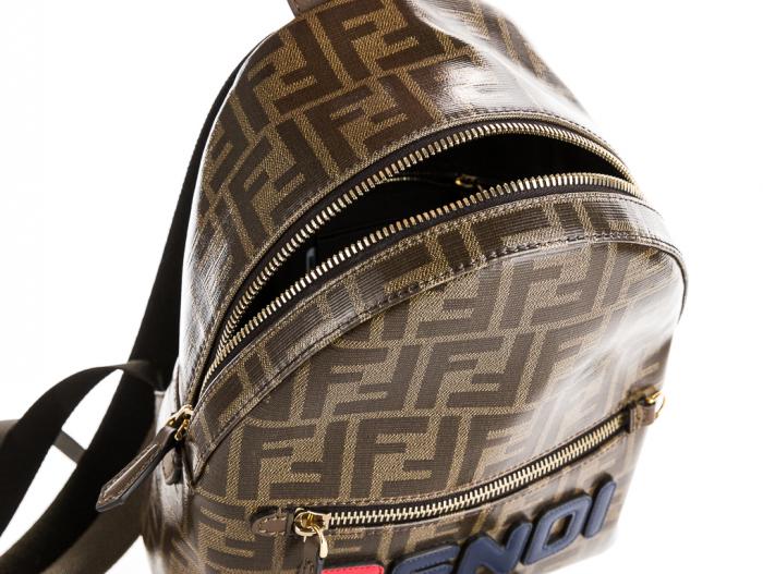 Fendi Double Logo Mini Backpack - Image 4