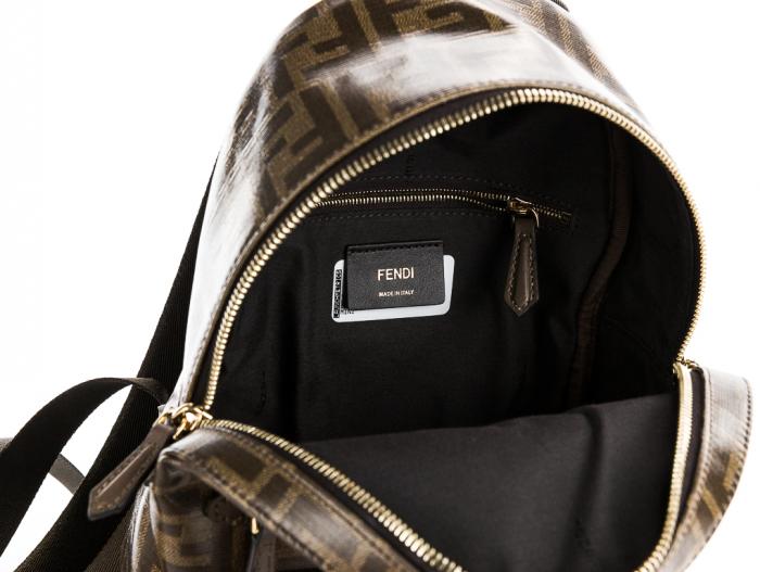 Fendi Double Logo Mini Backpack - Image 5