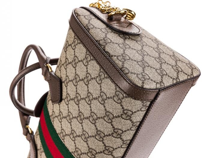 Gucci Ophidia Boston GG Supreme Bag - Image 4