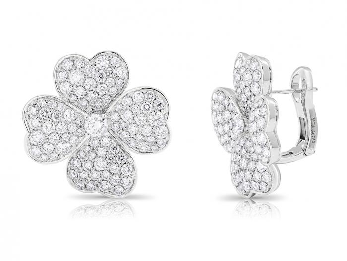 Van Cleef and Arpels Cosmos Large Earings - Image 2