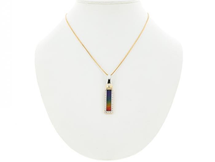 Ammolite & Diamond Set of Three - Image 5