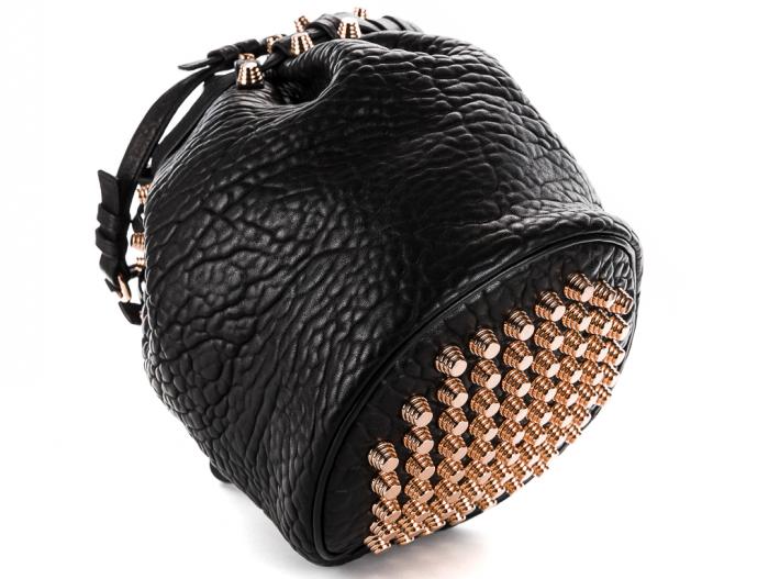 Alexander Wang Diego Studded Bucket Bag - Image 4