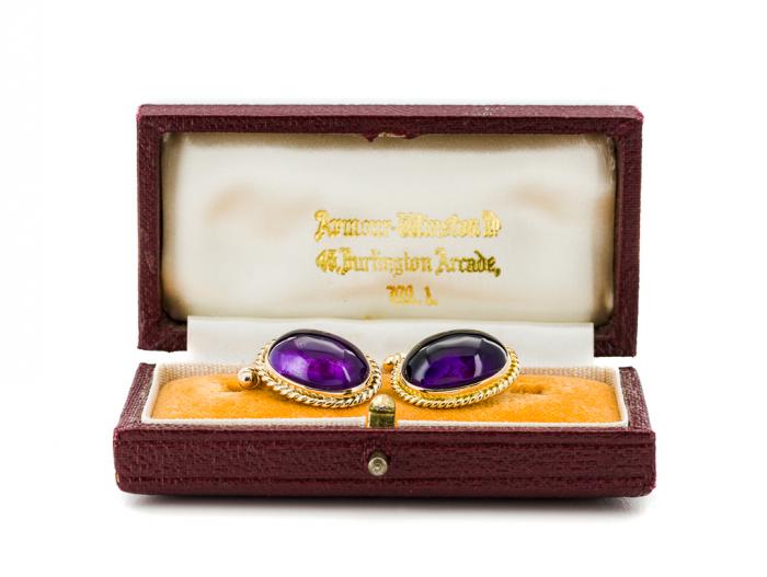 Amethyst Cufflinks - Image 3