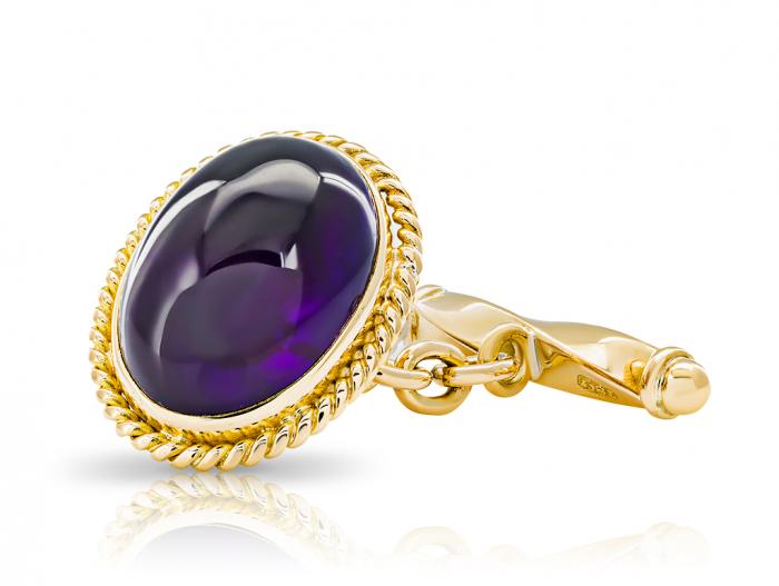 Amethyst Cufflinks - Image 2
