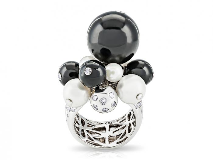 Pearl & Diamond Ring - Image 3