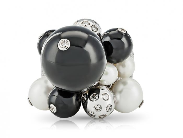 Pearl & Diamond Ring