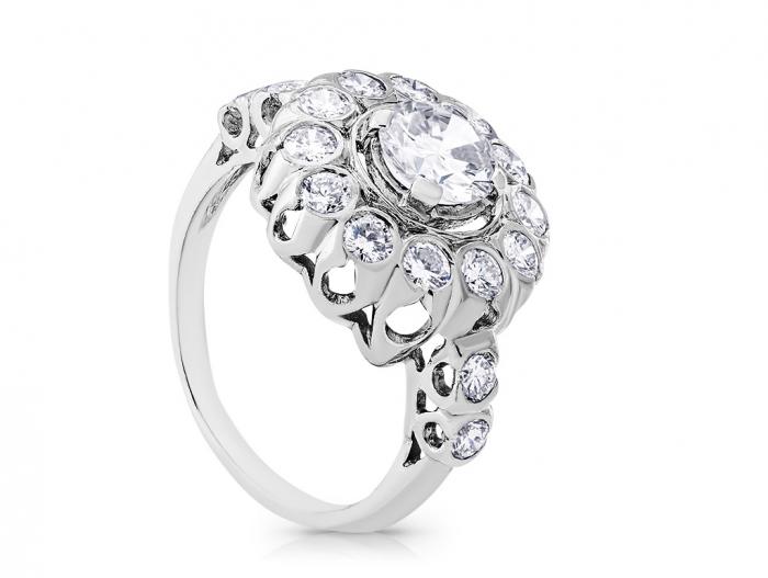 Diamond Dress Ring - Image 2