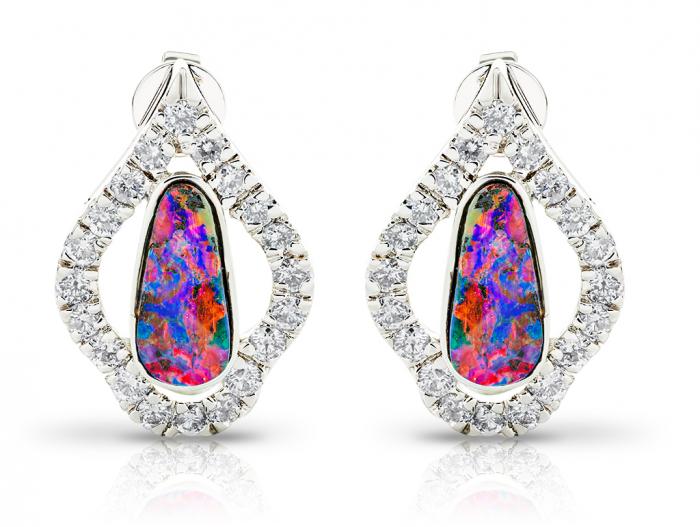Opal & Diamond Set of Three - Image 4