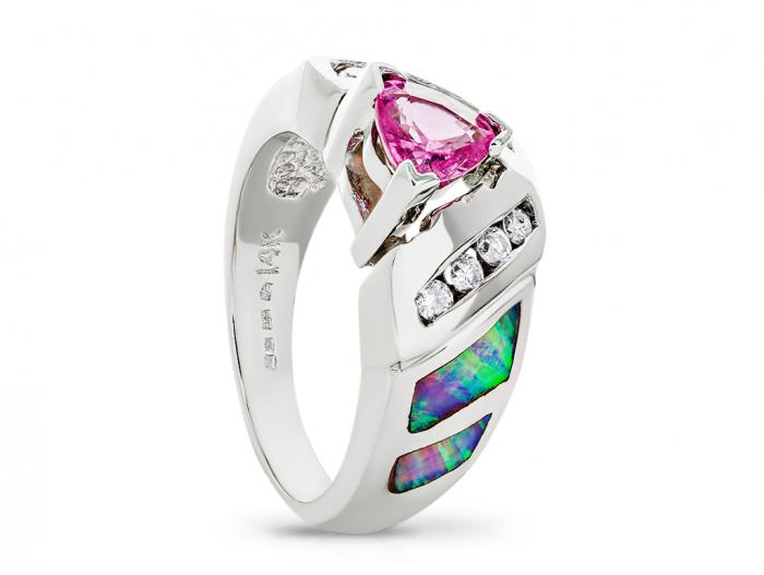 Sapphire & Diamond Set of Four - Image 2