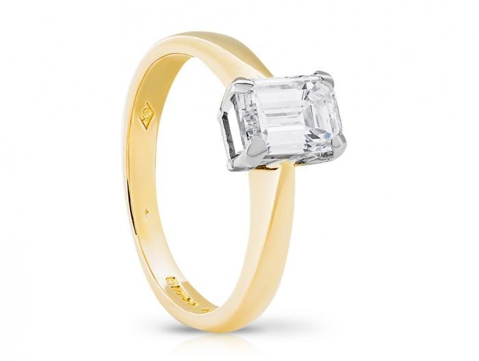 Solitaire Diamond Ring - Image 2