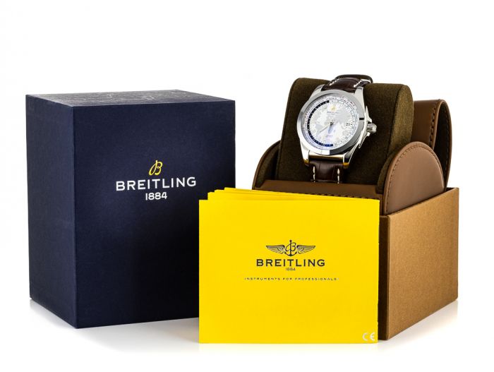 Breitling Galactic Unitime Watch - Image 4