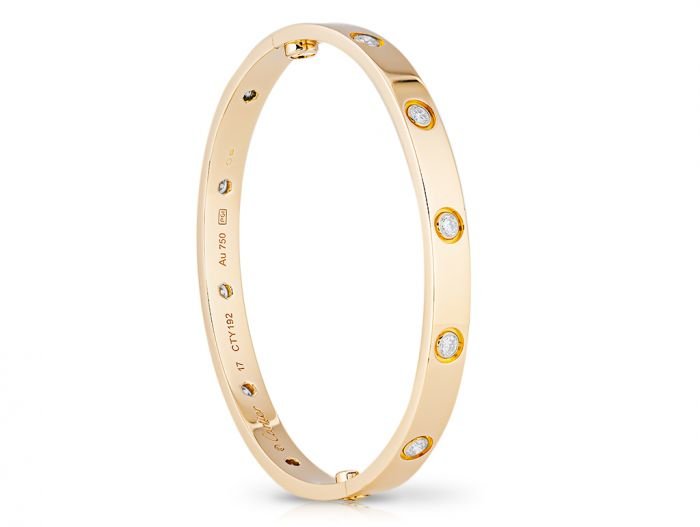 Cartier Diamond Love Bangle - Image 2