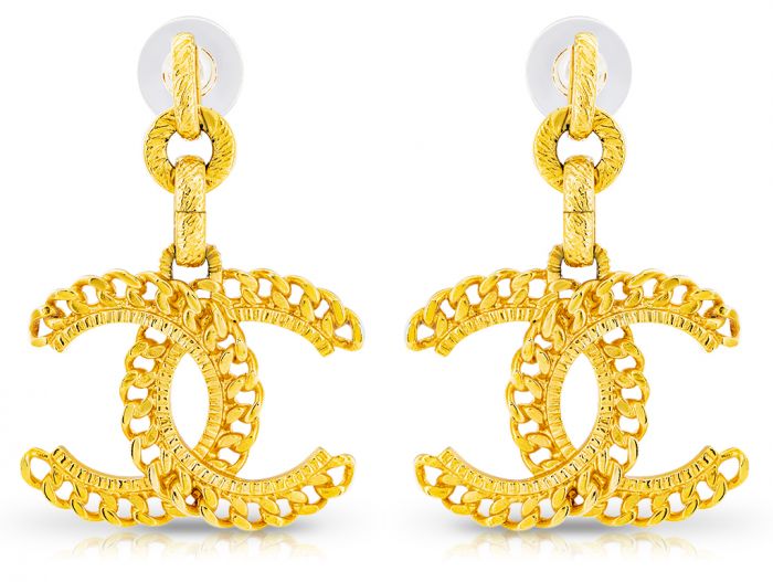 Chanel CC Earrings