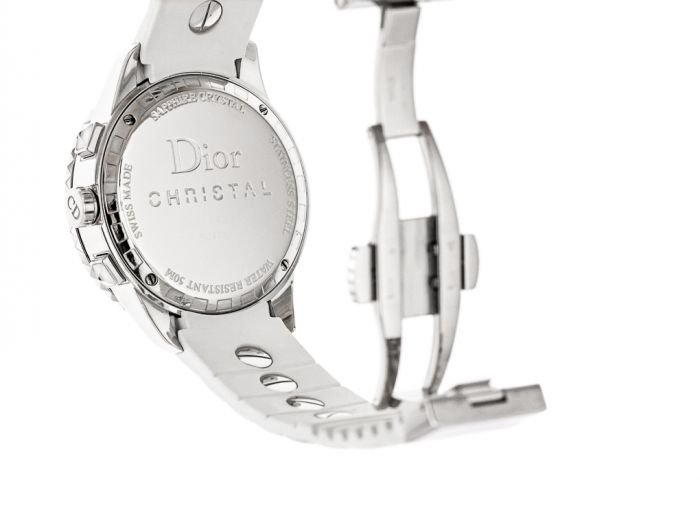 Dior Christal Diamond Chronograph Watch - Image 4