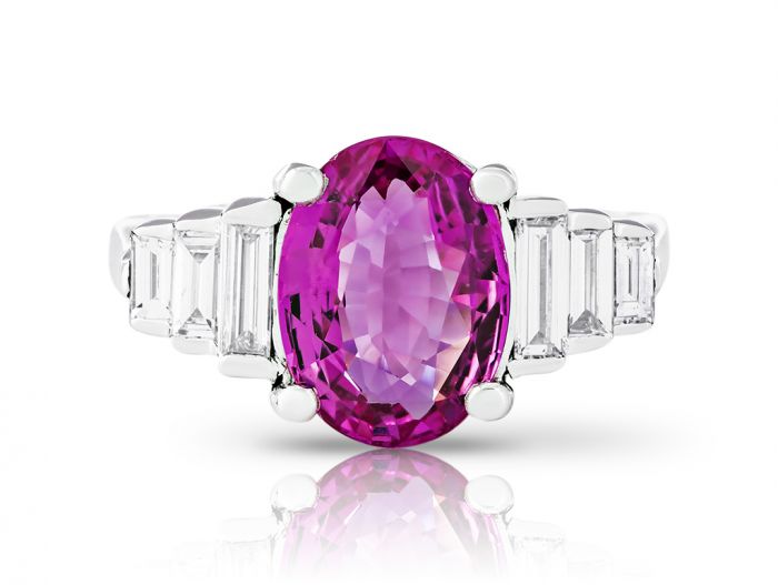 Sapphire & Diamond Ring