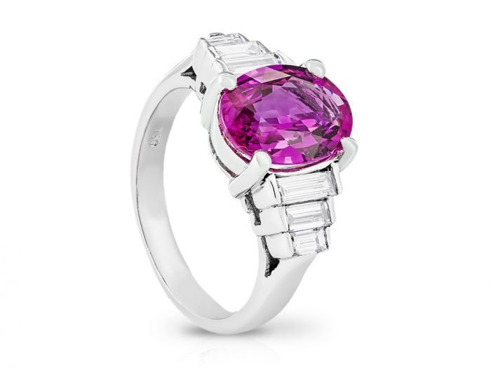 Sapphire & Diamond Ring - Image 2