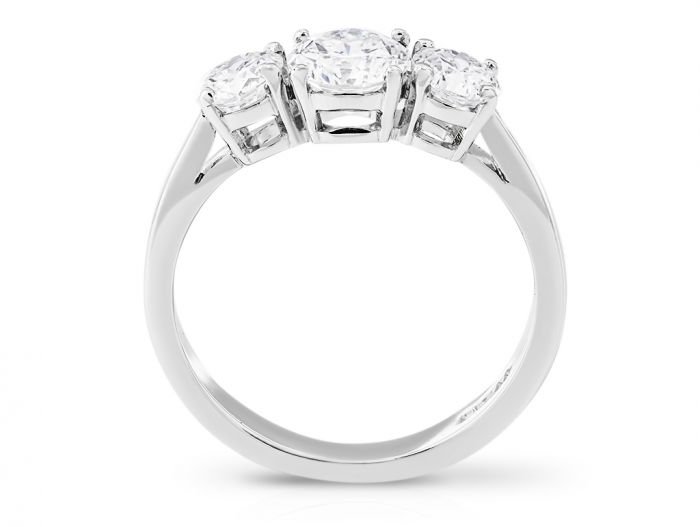 Three Stone Diamond Ring - Image 3