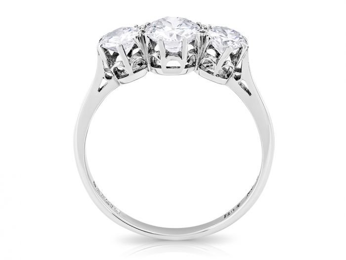 Three Stone Diamond Ring - Image 3