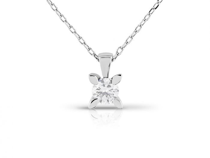 Diamond Pendant on Chain