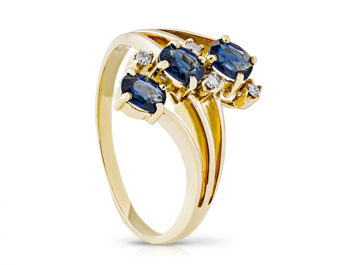 Sapphire & Diamond Ring - Image 2