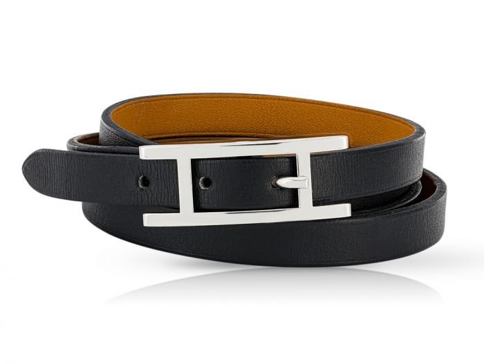 Hermes Behapi Double Tour Bracelet