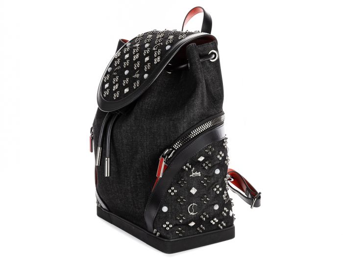Christian Louboutin Denim Explorafunk Backpack - Image 2