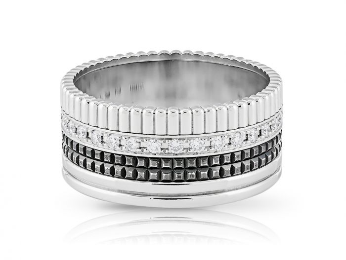 Boucheron Quatre Black Edition Large Ring