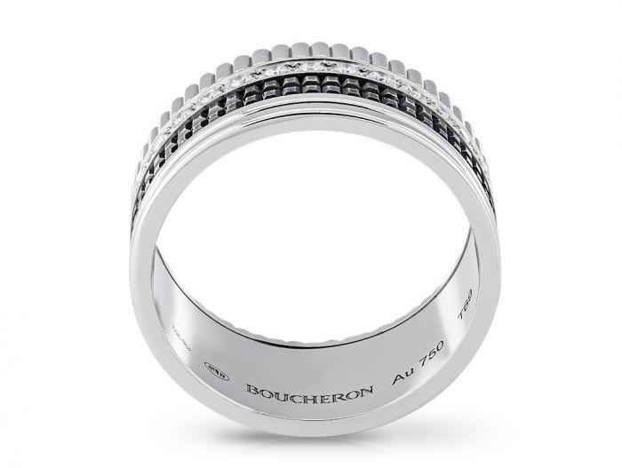 Boucheron Quatre Black Edition Large Ring - Image 3