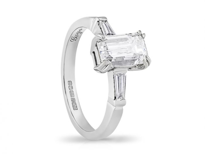Solitaire Diamond Ring - Image 2