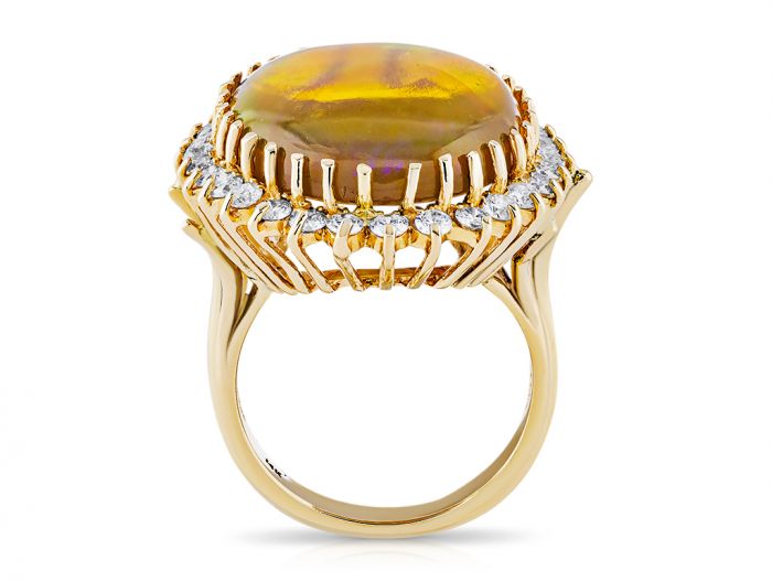 Opal & Diamond Ring - Image 3