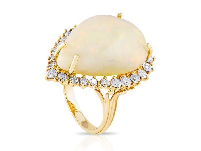 Opal & Diamond Ring - Image 2
