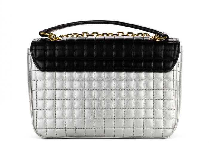 Céline C Two Tone Handbag - Image 5