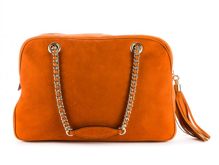 Gucci Soho Chain Suede Shoulder Bag - Image 4