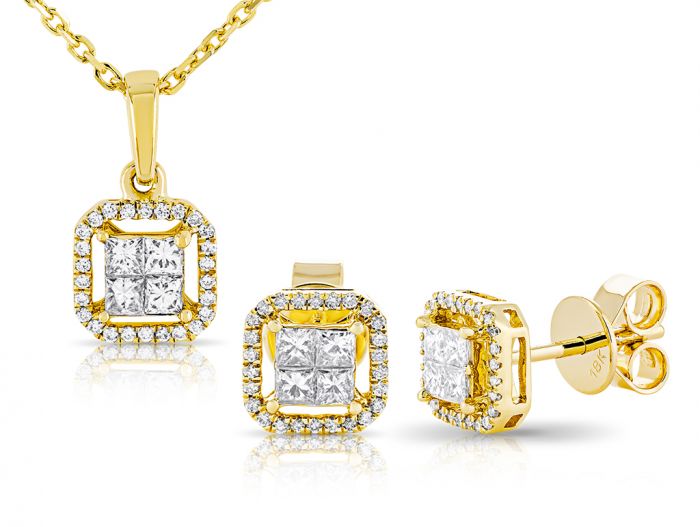 Cara Diamond Set of Two 