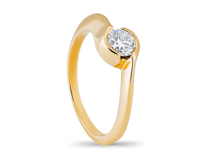 Solitaire Diamond Ring - Image 2