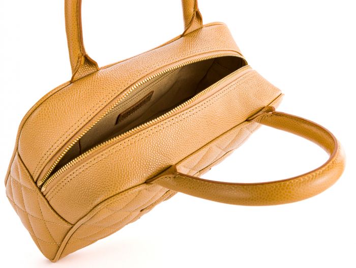 Chanel CC Bowler Handbag - Image 4