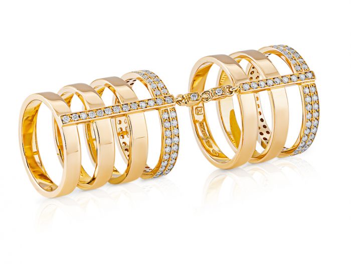 Repossi Berbere Twin Diamond Ring - Image 2