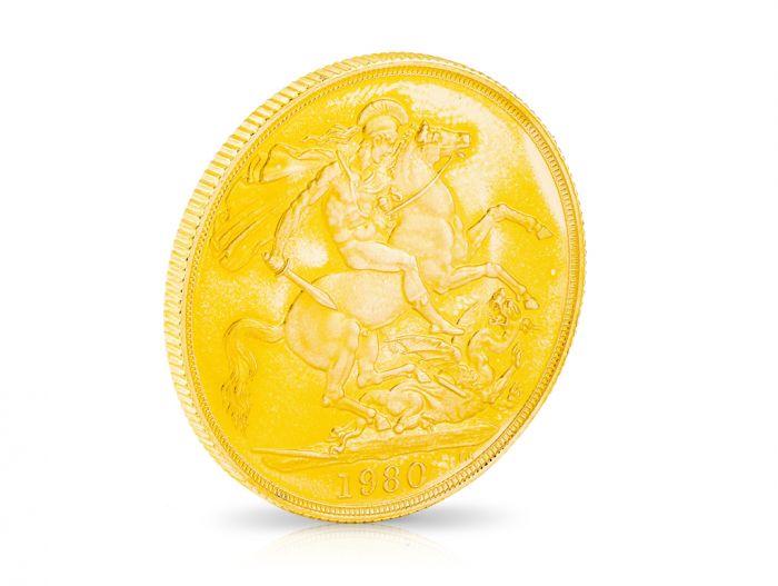 1980 Royal Mint Sovereign Gold Proof Four Coin Set  - Image 3