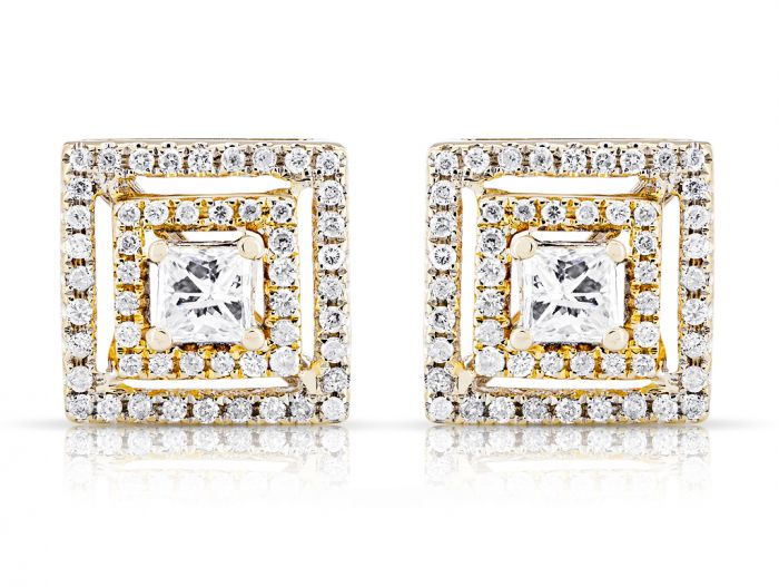 Diamond Stud Earrings
