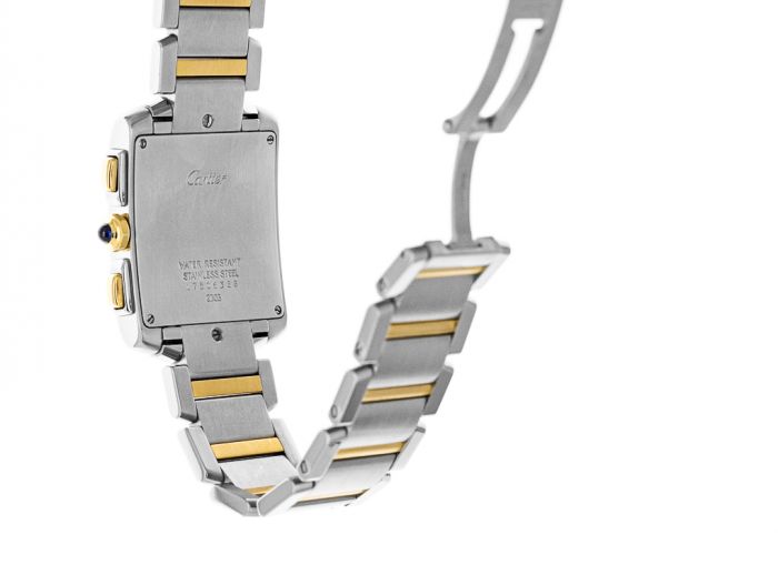 Cartier Tank Francaise Chronoflex Watch - Image 3