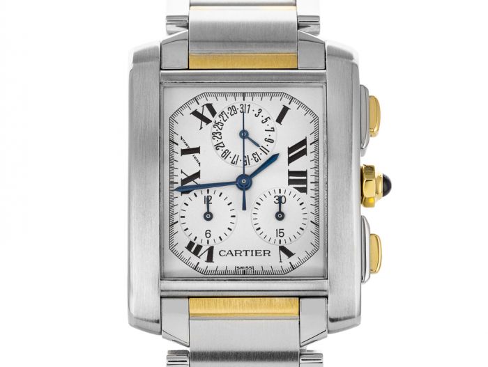 Cartier Tank Francaise Chronoflex Watch
