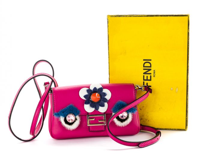 Fendi Monster Baguette Mini Bag - Image 6