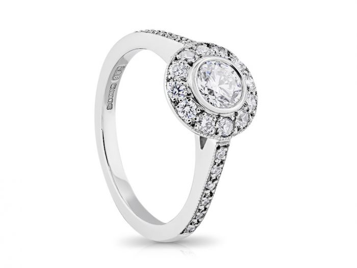 Diamond Cluster Ring - Image 2
