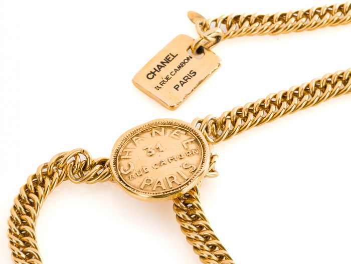 Chanel Medallion Chain Belt - Image 2
