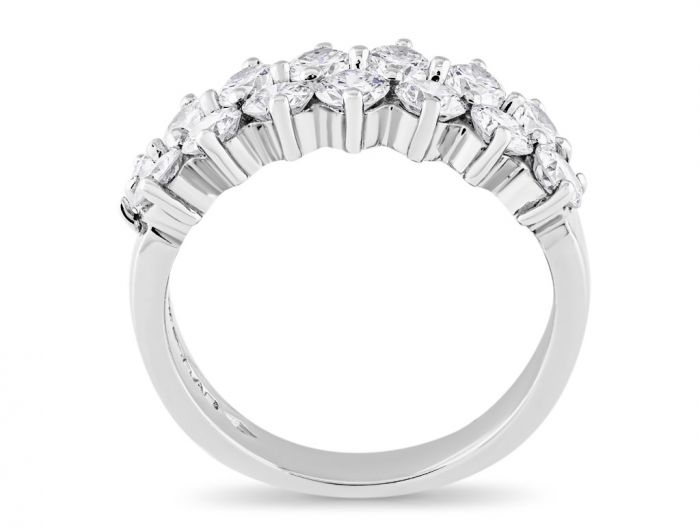Two Row Diamond Ring - Image 3